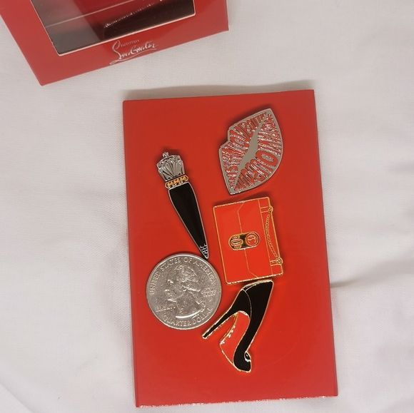 Christian Louboutin Pins 4 Piece Set - Picture 4 of 4